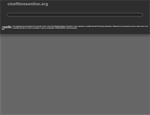Tablet Screenshot of cinefilmesonline.org